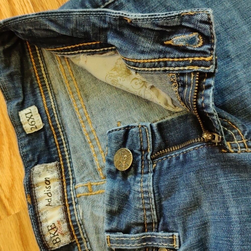 BKE Addison Bootcut Jeans, 26 Long - Picture 3 of 10